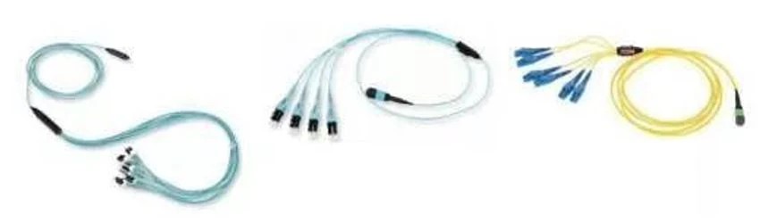 Different MPO MTP branch jumpers Different MPO MTP branch jumpers