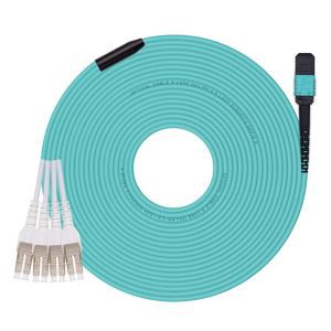 8 ألياف LC 50 و 125 MTP كبل