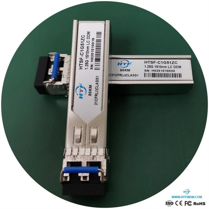 1.25G 80 كم CWDM 1510nm وحدة SFP