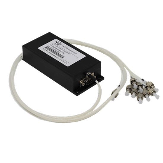 أنواع الألياف gbic Ring Network 1 × 8 Optical Switch